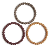 Carica l'immagine nel visualizzatore di Gallery, MUSHIE SET BRACCIALETTI MASSAGGIAGENGIVE A PALLINI VARI COLORI