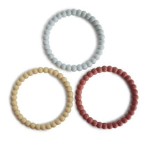 Carica l'immagine nel visualizzatore di Gallery, MUSHIE SET BRACCIALETTI MASSAGGIAGENGIVE A PALLINI VARI COLORI