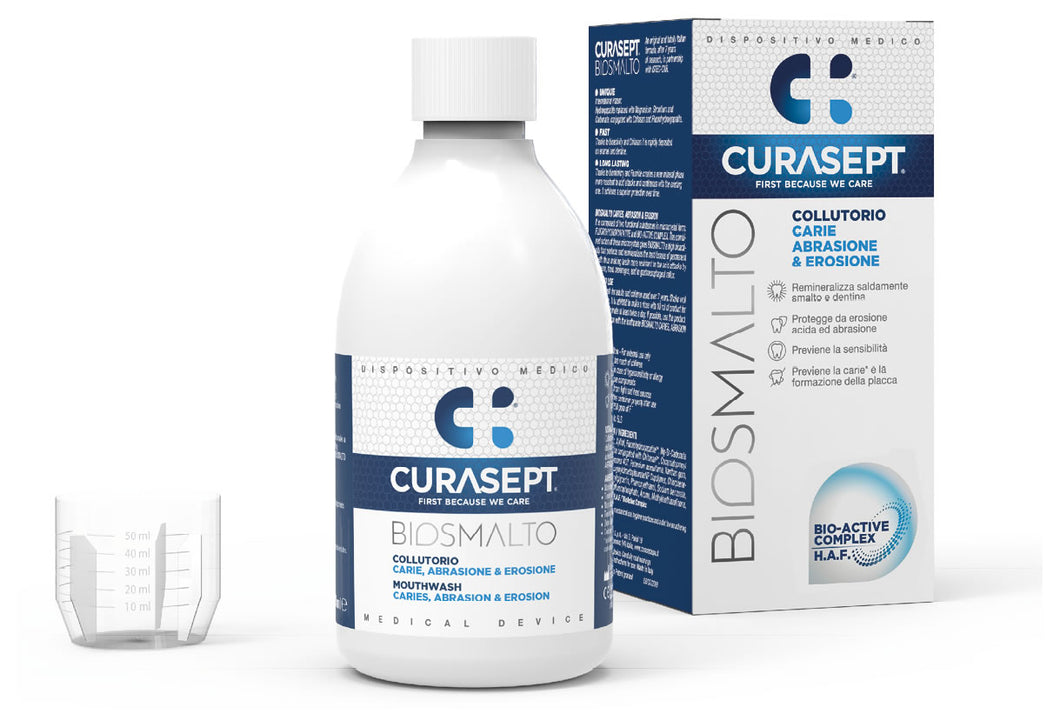 CURASEPT BIOSMALTO Collutorio CARIE-ABRASIONE-EROSIONE 300 ML