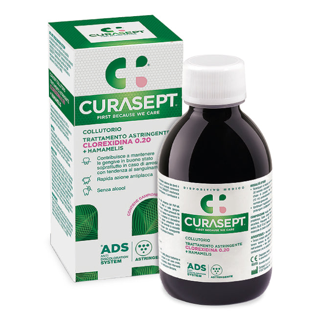 CURASEPT Collutorio  ASTRINGENTE CON CLOREXIDINA 0,20 200 ML