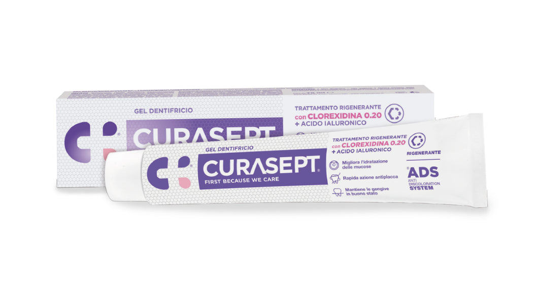 CURASEPT Dentifricio RIGENERANTE CON CLOREXIDINA 0,20 75 ML