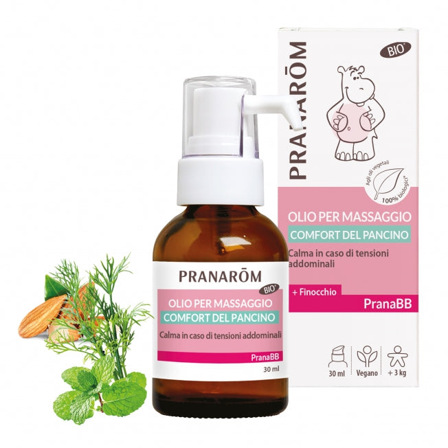 PRANAROM PRANABB OLIO PER MASSAGGIO - COMFORT DEL PANCINO 30 ML