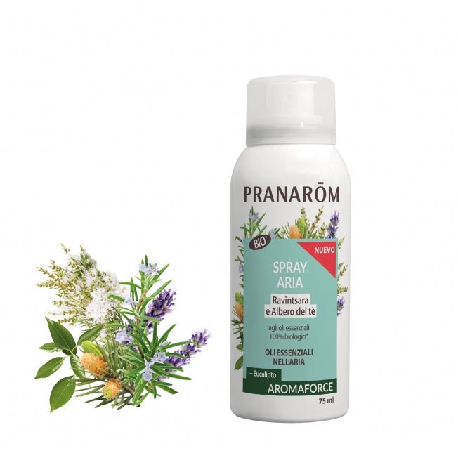 PRANAROM SPRAY ARIA CON RAVINTSARA E ALBERO DEL TÈ 75 ML