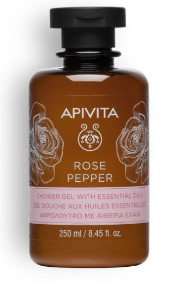 APIVITA - ROSE PEPPER Gel doccia