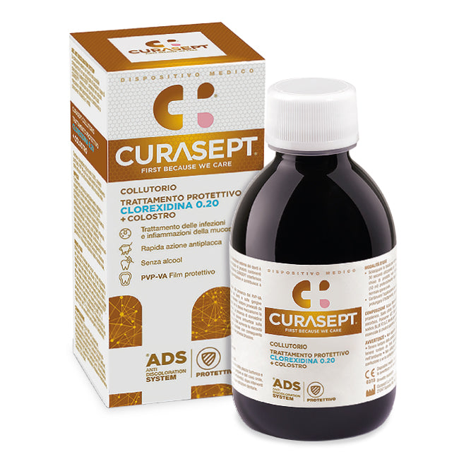 CURASEPT Collutorio PROTETTIVO CON CLOREXIDINA 0,20 200 ML