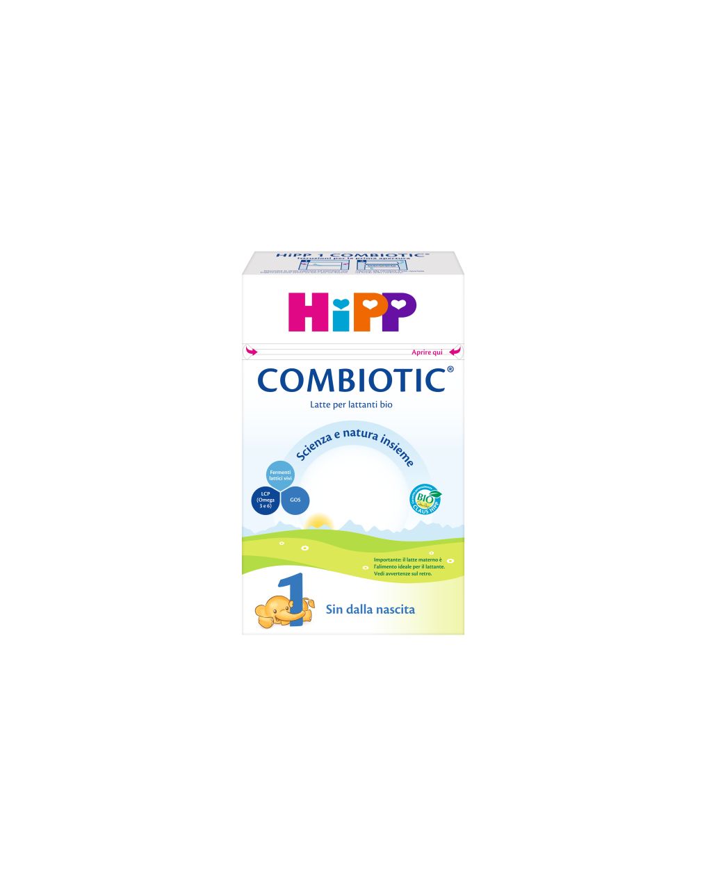 HIPP LATTE DI PROSEGUIMENTO BIO COMBIOTIC 1 600G