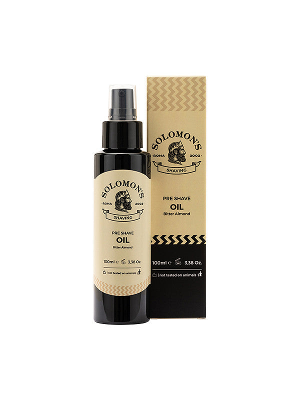 SOLOMON'S BEARD OLIO PRE-BARBA MANDORLA AMARA 100ML