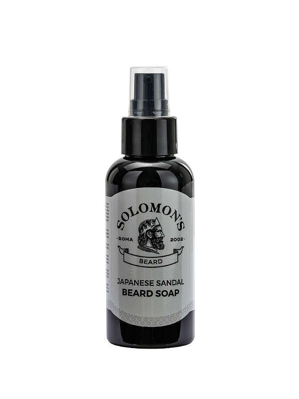 SOLOMON'S BEARD SHAMPOO PER BARBA SANDALO GIAPPONESE 100ML