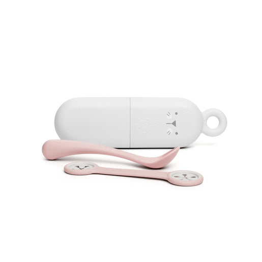 SUAVINEX SET ON THE GO HYGGE: CUCCHIAIO+PORTAPOSATE+REGGIBAVAGLINO