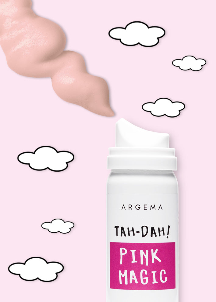 ARGEMA TAH-DAH! PINK MAGIC Maschera argilla in schiuma tonicizzante 50 ML