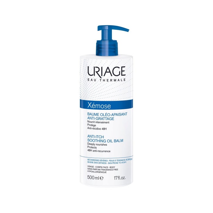 URIAGE XÉMOSE BALSAMO-OLIO LENITIVO ANTIPRURITO 500 ML